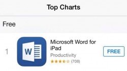 Office-for-iPad-App-Store-rank