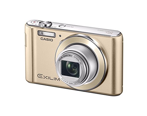 CASIO デジタルカメラ EXILIM EX-ZS190GD 広角24mm 光学12倍ズーム プレミアムオート 1610万画素 ゴールド