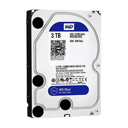 【Amazon.co.jp限定】WD HDD 内蔵ハードディスク 3.5インチ 3TB Blue WD30EZRZ/AFP / 5,400rpm / SATA3.0 / 2年6ヶ月保証