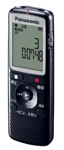 パナソニック ICレコーダー 2GB ブラック RR-QR210-K