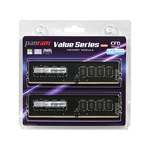 CFD-Panram デスクトップ用 DDR4 PC4-17000 CL15 8GB 2枚 W4U2133PS-8G