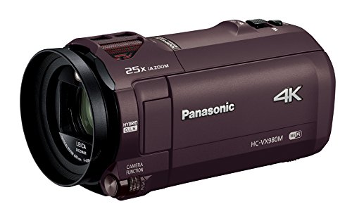Panasonic デジタル4Kビデオカメラ VX980M 64GB  あとから補正 ブラウン HC-VX980M-T
