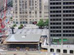 米シカゴに建設中の｢Apple Store｣は屋根が｢MacBook｣