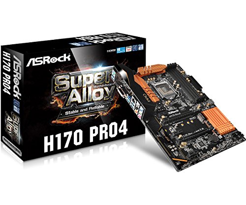 ASRock Intel H170チップセット搭載 ATXマザーボード H170 Pro4